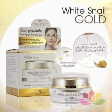 Kem dưỡng da ốc sên White Snail GOLD 15g Thái Lan