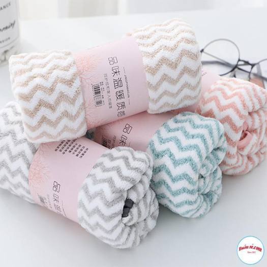 COMBO 02 Khăn mặt lông cừu Hàn Quốc 30x50cm cao cấp