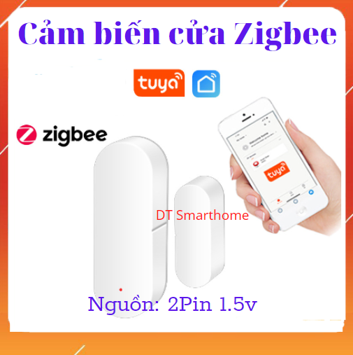 Cảm biến cửa zigbee tuya, cảm biến thông minh tuya/smartlife