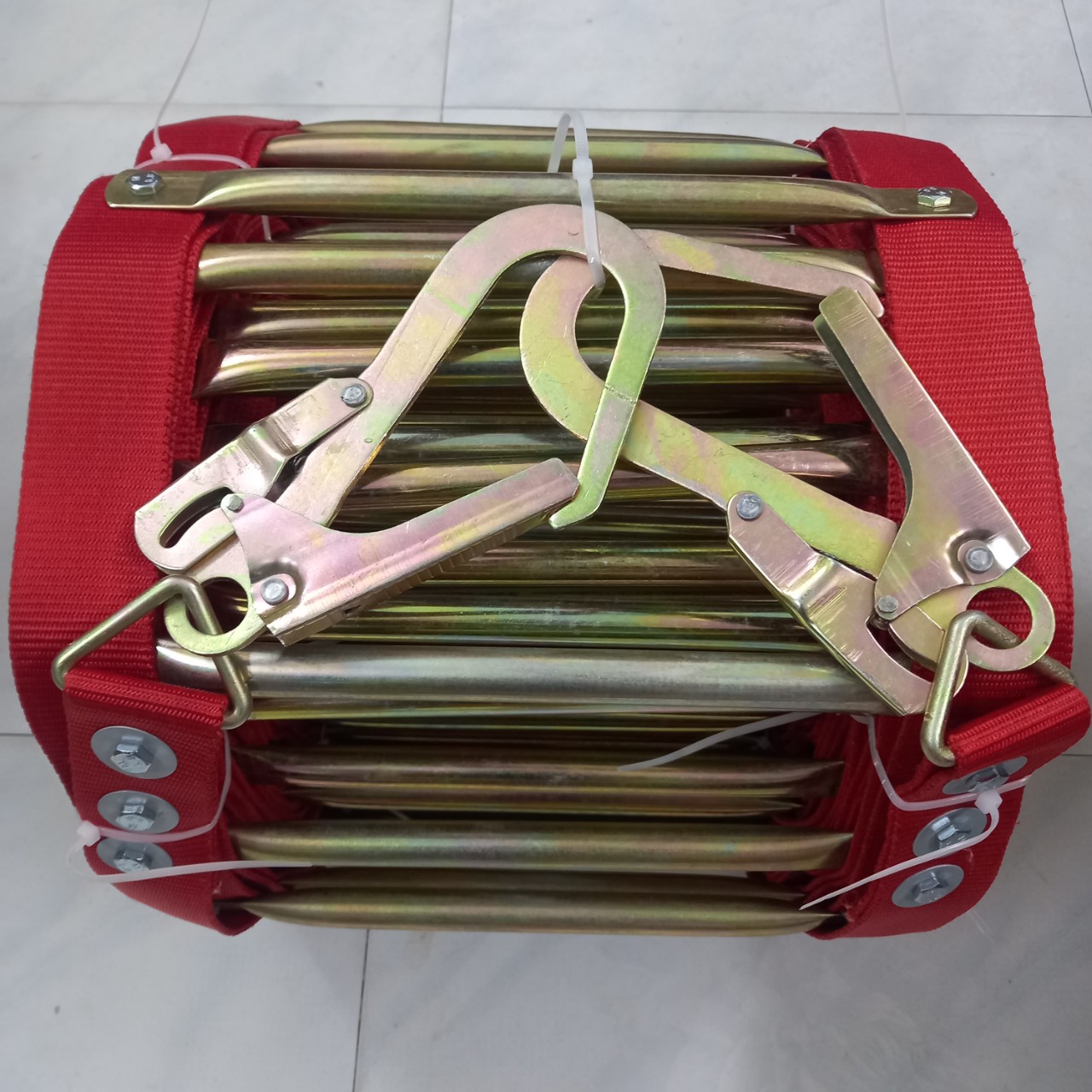 (Từ 25M đến 40M - ĐÃ KIỂM ĐỊNH) Thang dây thoát hiểm chống cháy, Thang dây cứu sinh Thang cứu hoả