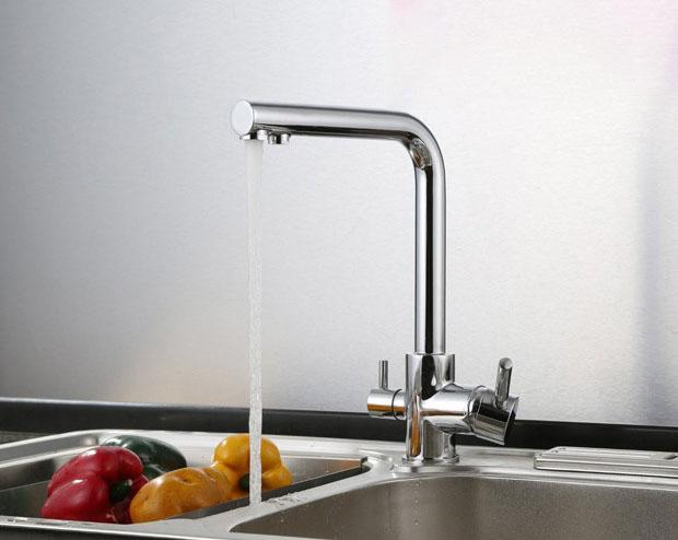 Vòi chậu rửa chén bát 3 đường nước - nóng lạnh, và vòi nước RO , vòi chậu rửa chén bát