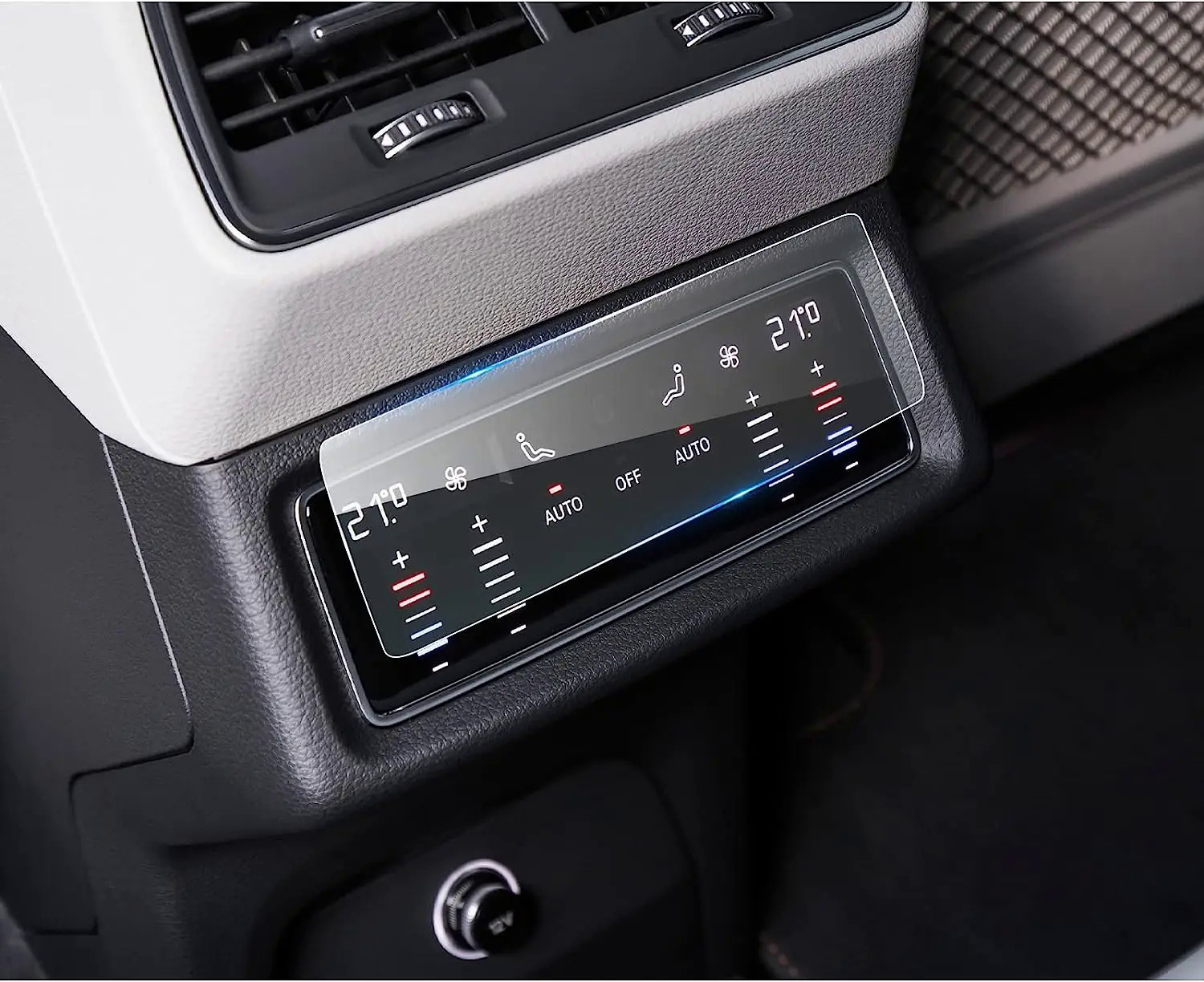 20232PCS cho auid E-Tron A6 A7 Q8 2019 2020 2021 2022 điều hòa không khí TPU Nano phim nhựa phụ kiện kiểm soát khí hậu films