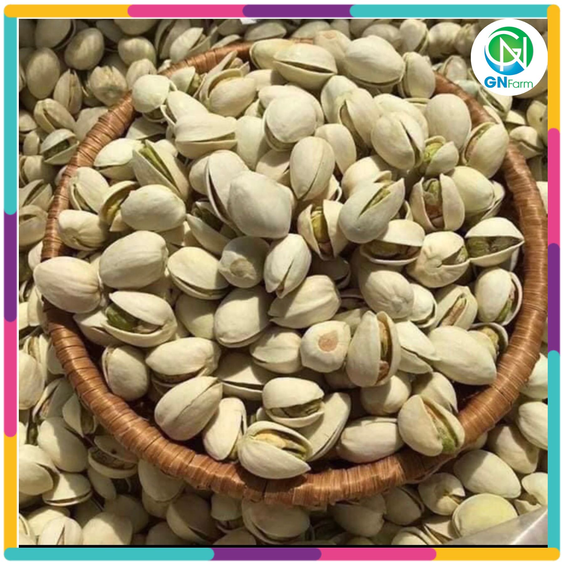 Hạt dẻ cười mỹ hạt dẻ rang muối chất lượng trên từng hạt - túi 1kg