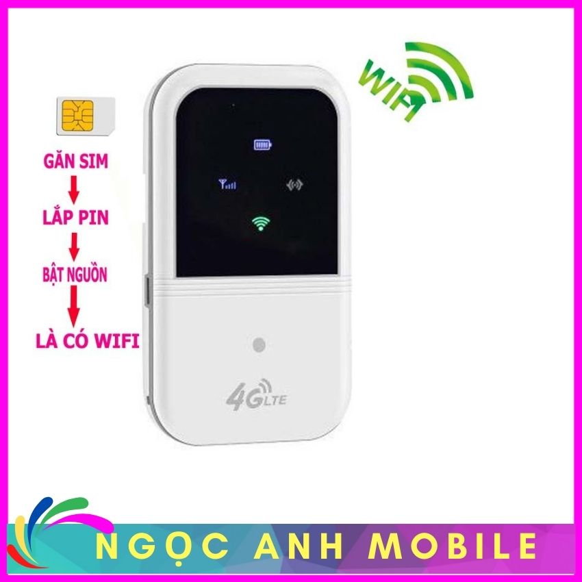 Kích sóng wifi, cục phát wifi 4g, chính hãng dễ sử dụng - chỉ cần gắn sim , bật nguồn là sử dụng