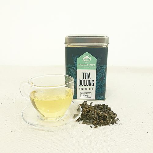 Trà Oolong Cầu Đất Farm Lon Thiếc