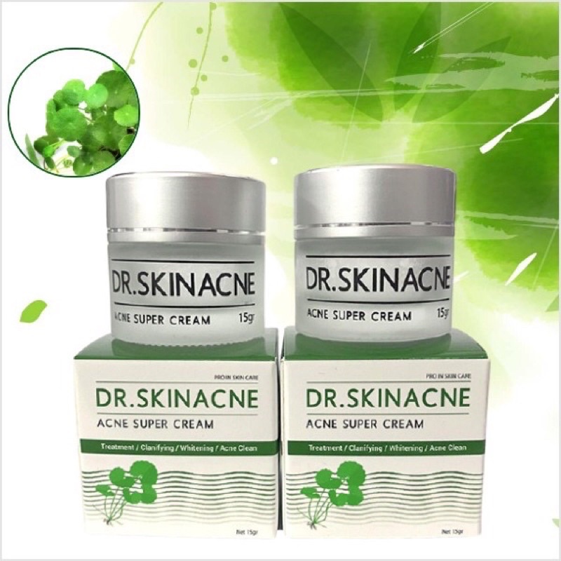 Kem giảm mụn dr.skinacne