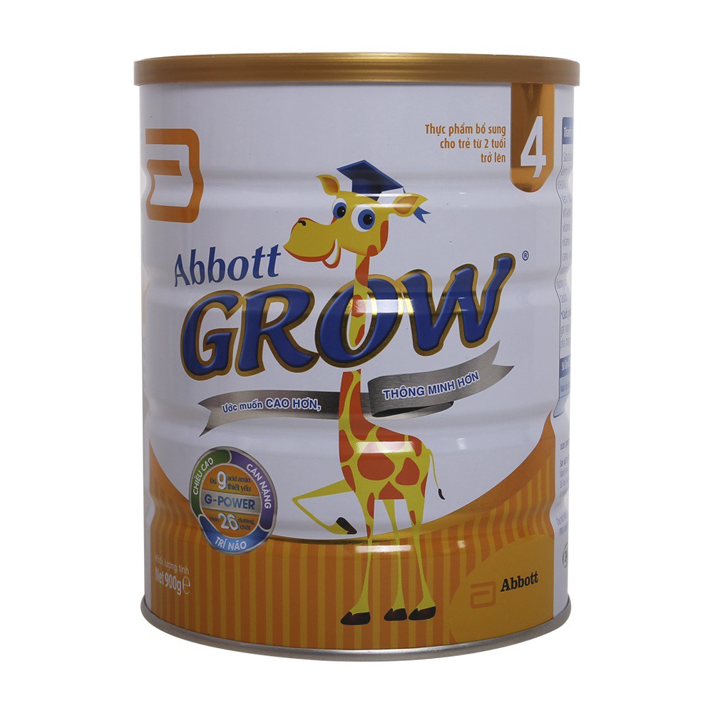 Sữa abbott grow 4 hương vani 900g