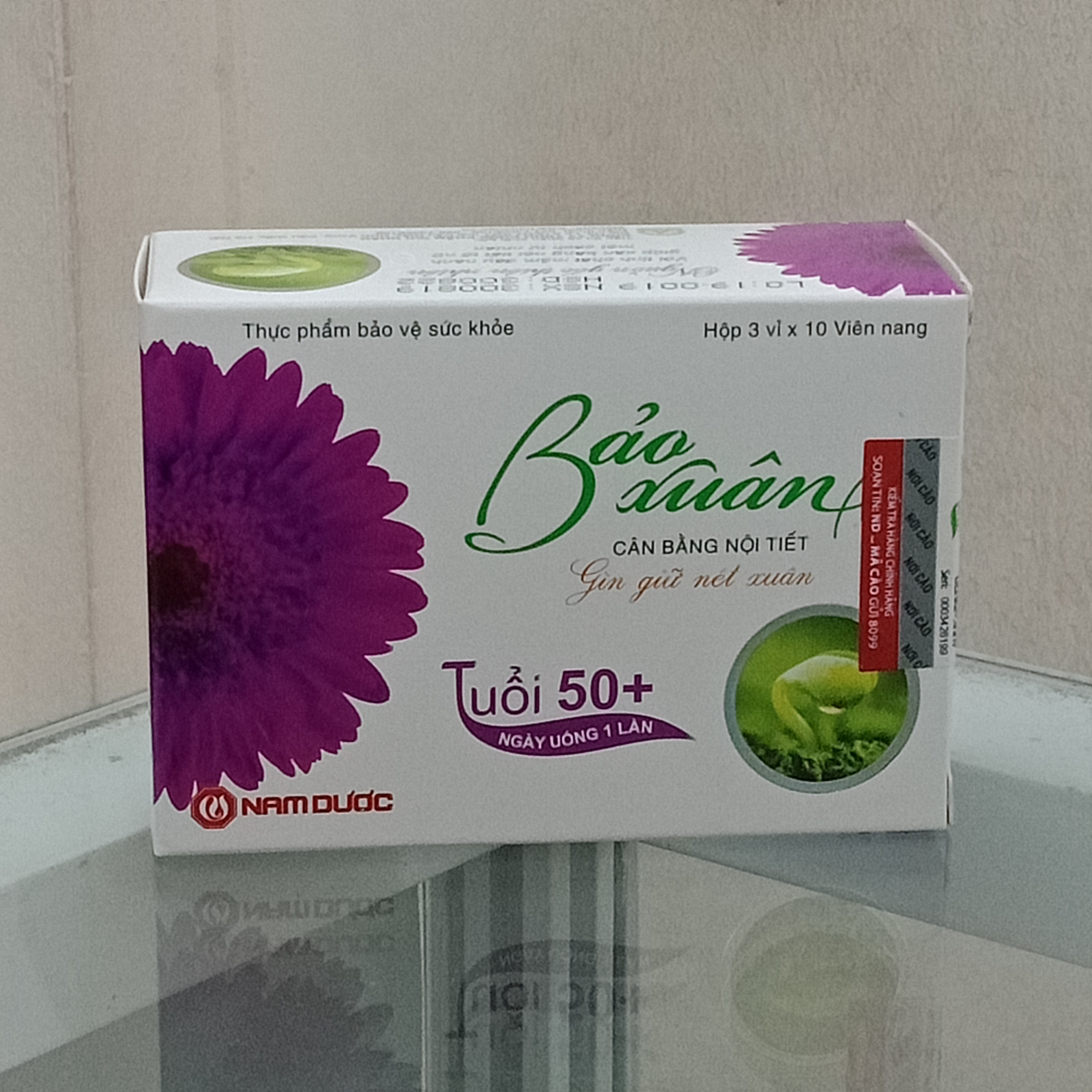 Bảo Xuân Tím cân bằng nội tiết, gìn giữ nét xuân, dành cho phụ nữ trên 50 tuổi( hộp 30 viên)