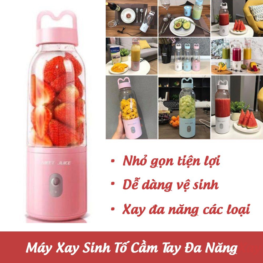 [HCM][Đừng Bỏ Lỡ] Máy Xay Đa Năng Giá Rẻ Máy Xay Cầm Tay Chuyên Dụng Máy Xay Sinh Tố Meet Juice Cao Cấp Lưỡi Dao 4 Cạnh Sắc Bén Không Gỉ Công Suất Lớn Xay Cực Nhanh Kiểu Dáng Nhỏ Gọn Thiết Kế Tay Cầm Tiện Lợi Dễ Dàng Sử Dụng Mang Theo Mọi Lúc Mọi Nơi