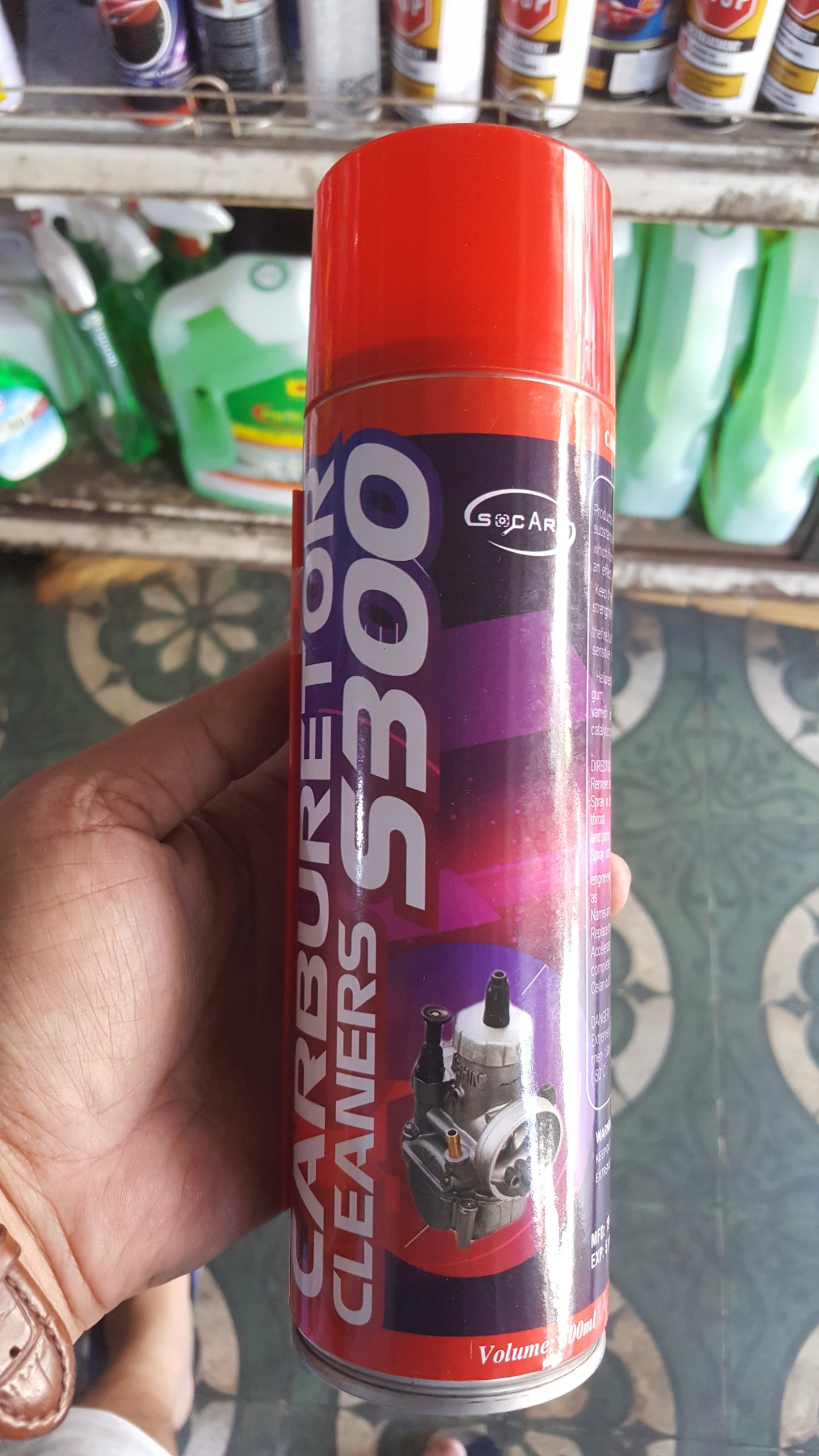 [HCM][ VỆ SINH HỌNG XĂNG] SOCARE Carburetor cleaner S300 500ml