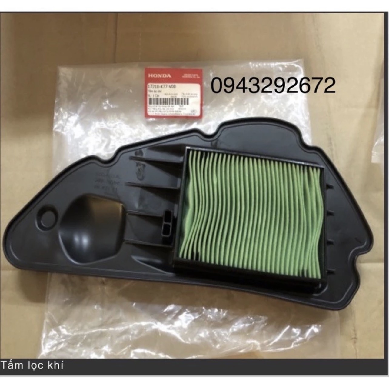 Lọc Gió (Mút Gió) Sh 125/150 (2017 > 2019) Honda (17210K77V00)