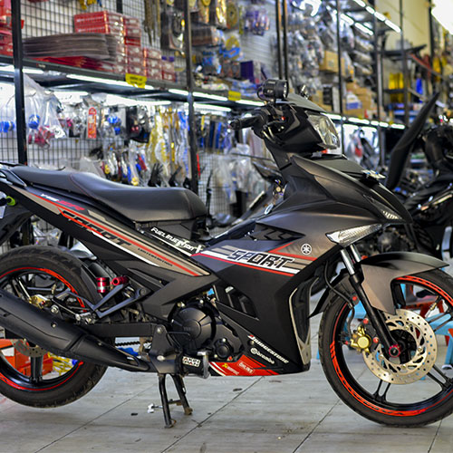 ️️🍦 HÌNH TỰ CHỤP ️️🍦 Tem Trùm Exciter 150 Đỏ Đen Nhám ️🍦 Tem Exciter 150 Mới ️🍦 Decal Exciter 150 Giá Rẻ ️🍦