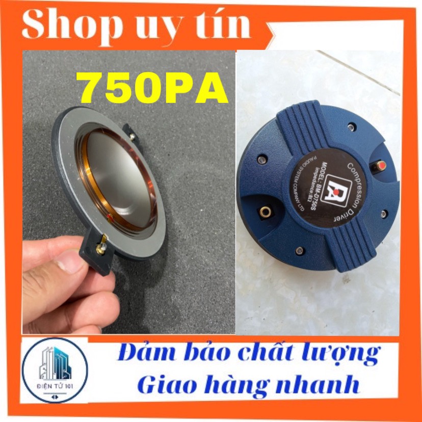 Côn loa treble 750 PA (72,2mm) hàng cao cấp cộc nhấn đồng ( 1 cái)