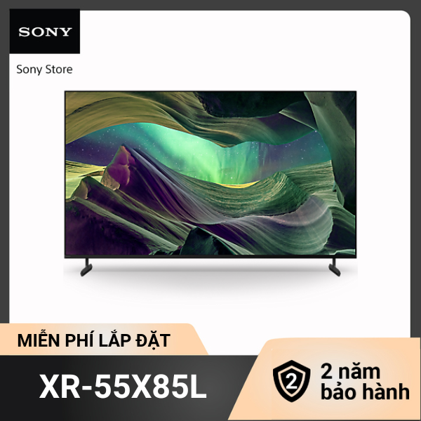 Tivi Sony 55 Inch Dòng 55X85L | Full Array LED | 4K Ultra HD | Dải tần nhạy sáng cao (HDR) | TV thông minh (Google TV)