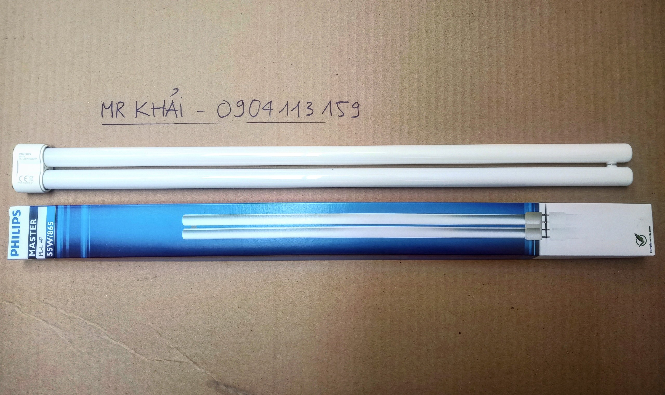 (SALE) Bóng Philips Master 55W cho bể cá rồng