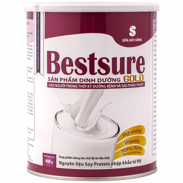 Sữa bestsure gold 900g