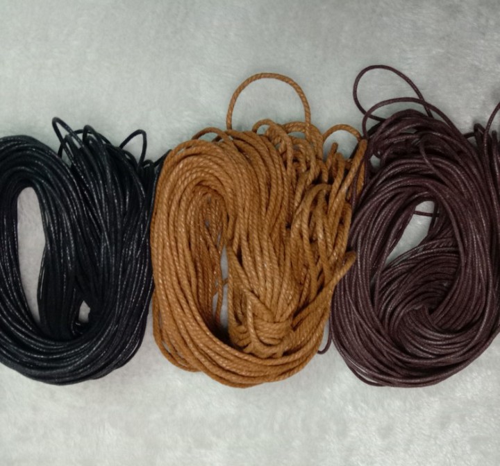 Dây cối size 2,5mm bản to kích thước 1m làm vòng tay vòng cổ tay nghề thủ công