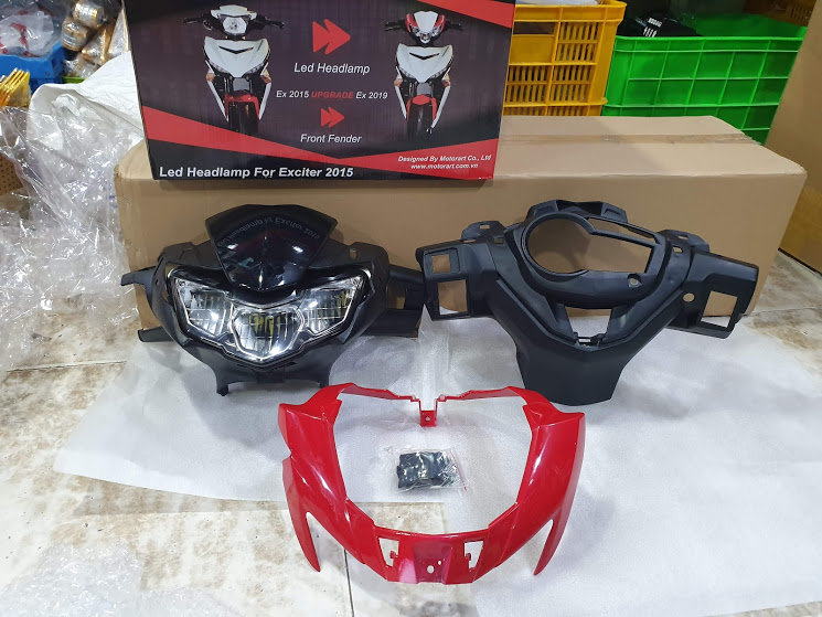 Đầu đèn lên đời cho exciter 150