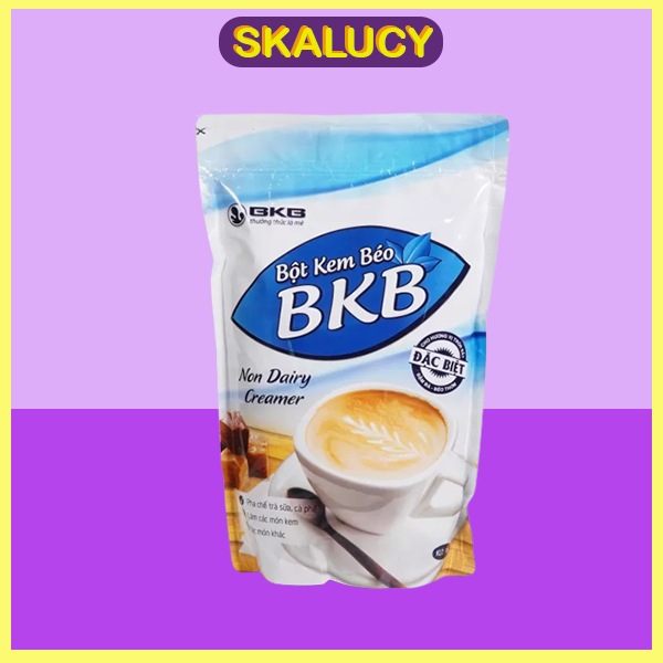 Bột sữa béo BKB chính hãng thơm ngon, Bột sữa nguyên liệu dùng trong trà sữa béo ngậy không át mùi trà