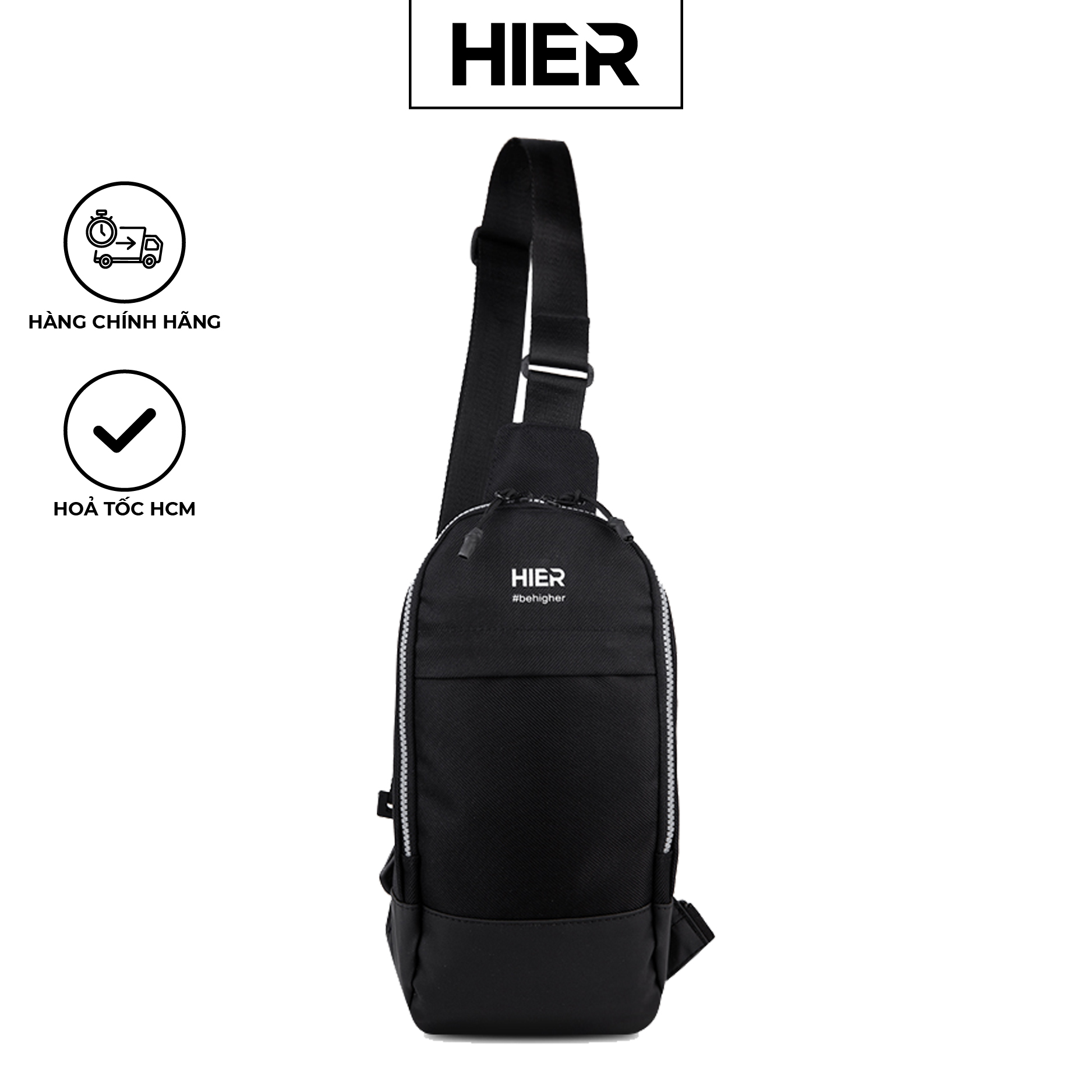 Túi Đeo Chéo Bao Tử Nam Hier Bloomer chống nước Bảo Hành Trọn Đời
