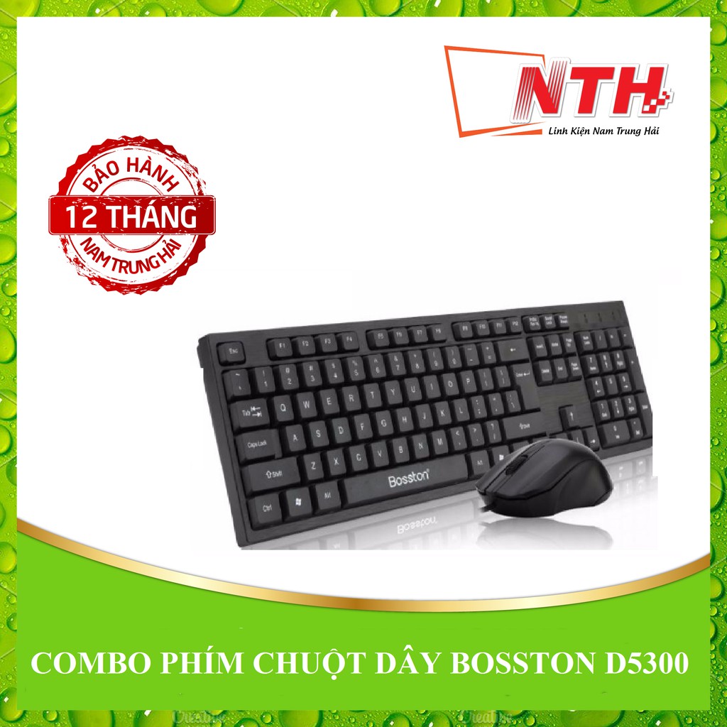 Combo phím chuột bosston d5300