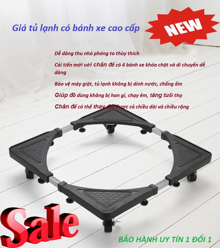 Chân Đế Tủ Lạnh Inox Tphcm, Kệ Tủ Lạnh Có Bánh Xe, Giá Tủ Lạnh Có Bánh Xe Đa Năng, Chất Liệu Inox Bền Đẹp Và Bánh Xe Siêu Chắc Chắn, Giúp Di Chuyển Dễ Dàng Và Tiện Lợi, Bảo Hành Uy Tín 1 Đổi 1 Toàn Quốc.