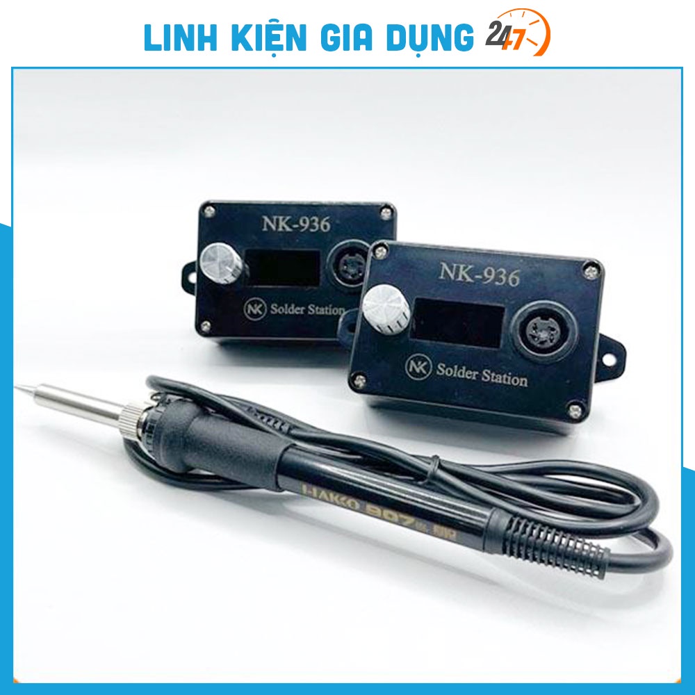 Trạm hàn Nk 936 Phiên Bản Thay Thế Trạm Hàn C11, Trạm hàn thiếc, Tặng kèm cảm biến rung hàn sẵn