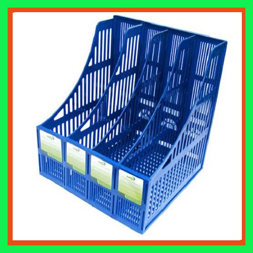 Kệ rổ 4 ngăn xukiva 212-kệ ráp đựng hồ sơ văn phòng-khay kệ tài liệu