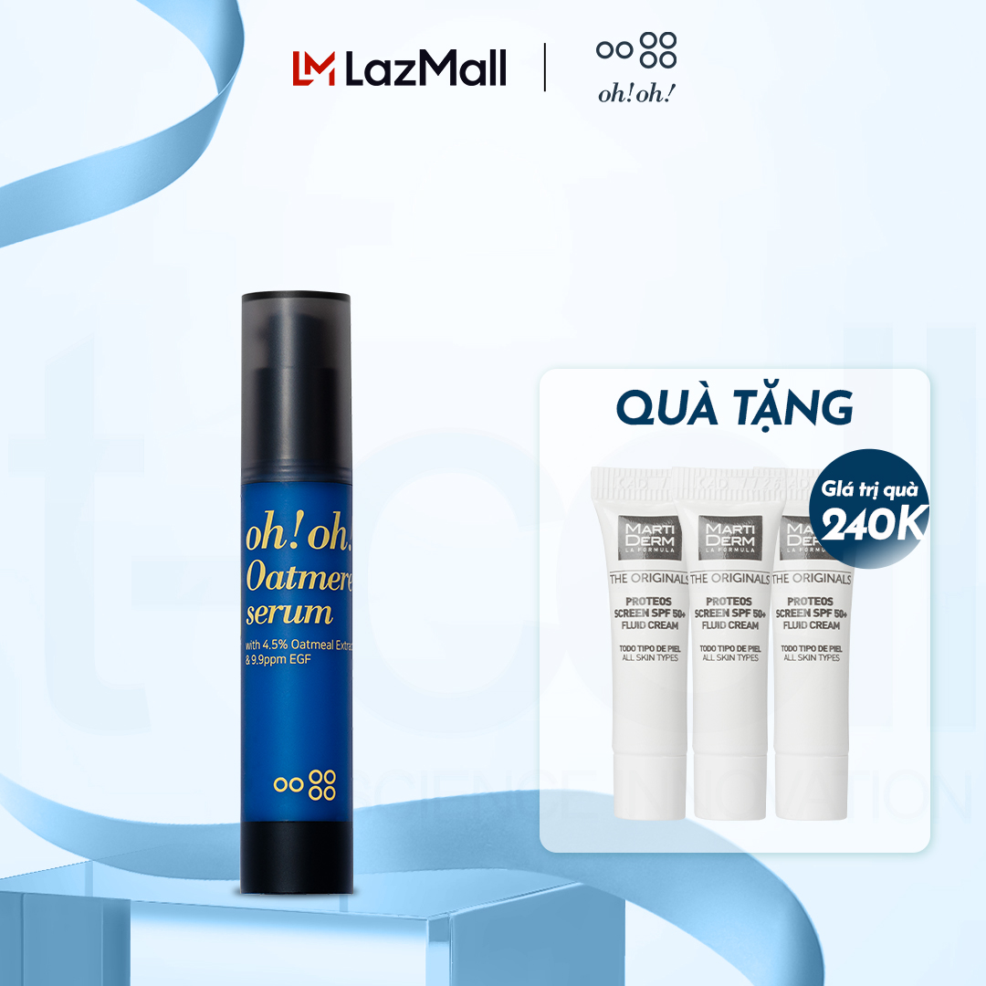 Tinh chất tế bào gốc, tái tạo da oh!oh! oatmere serum