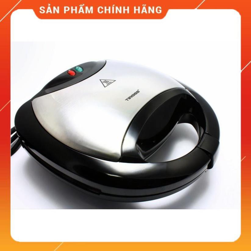 Máy nướng bánh mỳ sandwich tiross 3 trong 1 ts513, hàng - bh 12 tháng - huy anh