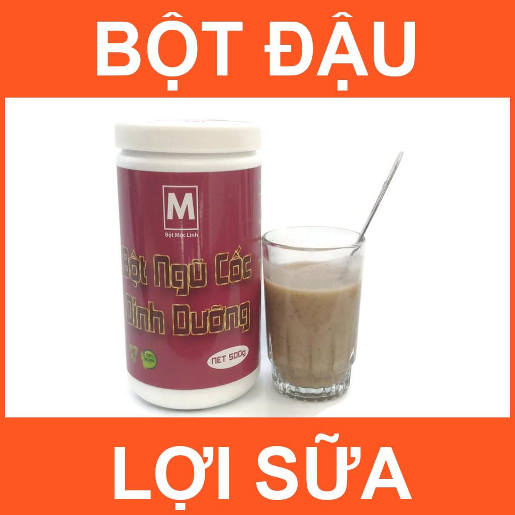 Bột ngũ cốc lợi sữa - 500g - bột mộc linh