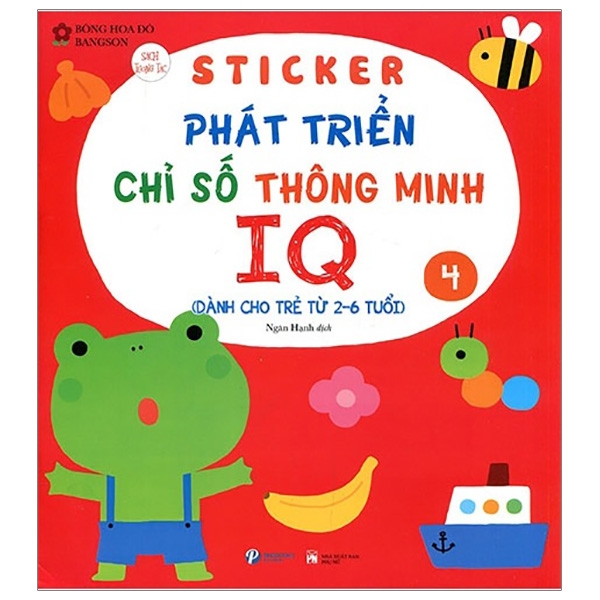 Fahasa - sticker phát triển chỉ số thông minh iq - tập 4