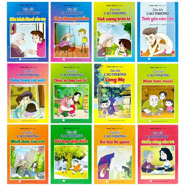 Fahasa - Bộ Sách Tâm Hồn Cao Thượng (Bộ 12 Cuốn)