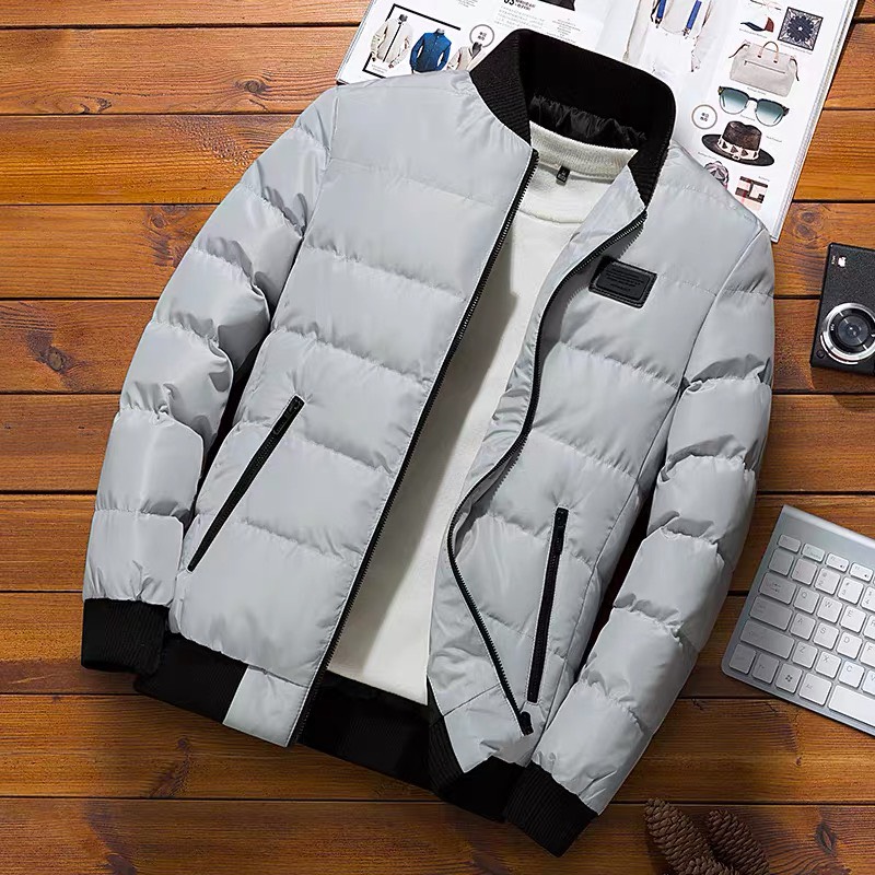 [HCM]ÁO KHOÁC PHAO NAM TRẦN BÔNG BA LỚP THỜI TRANG SIÊU ẤM ÁP MÙA ĐÔNG SA13