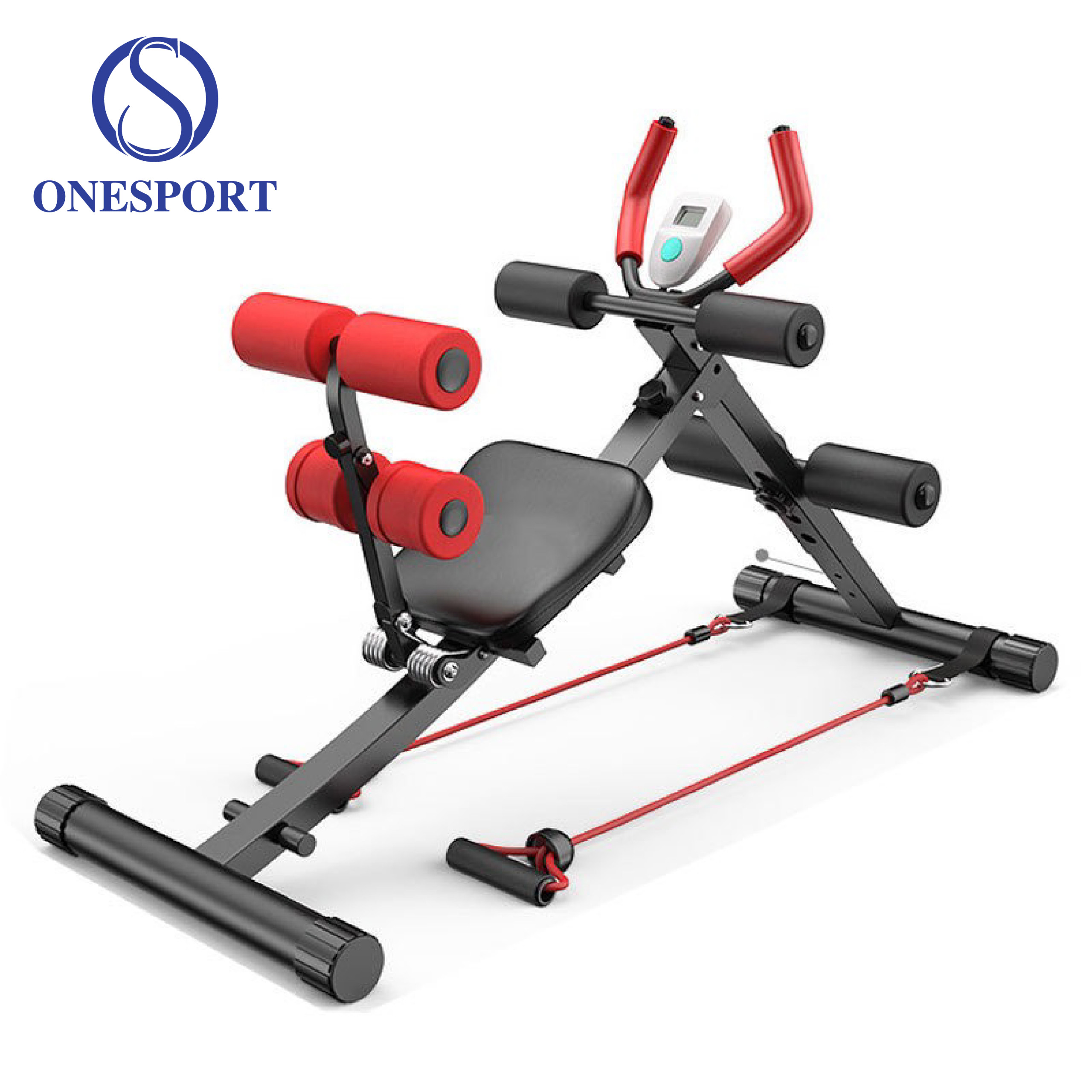 Ghế tập bụng cao cấp đa năng gấp gọn 605K-A - OneSport