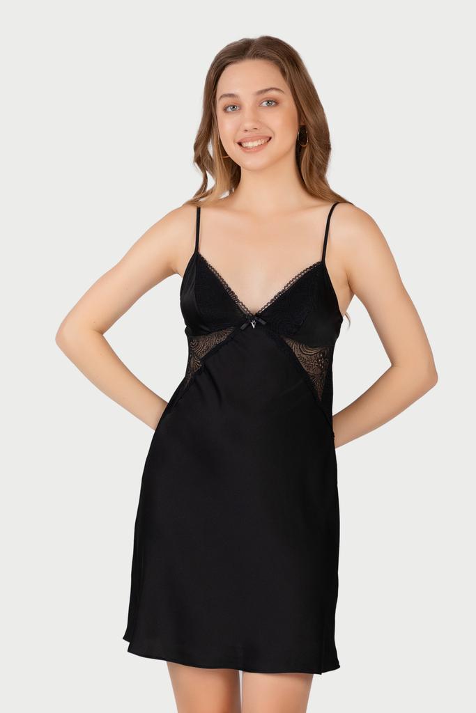 Đầm ngủ ren 2 dây vera có hỗ trợ đổi size