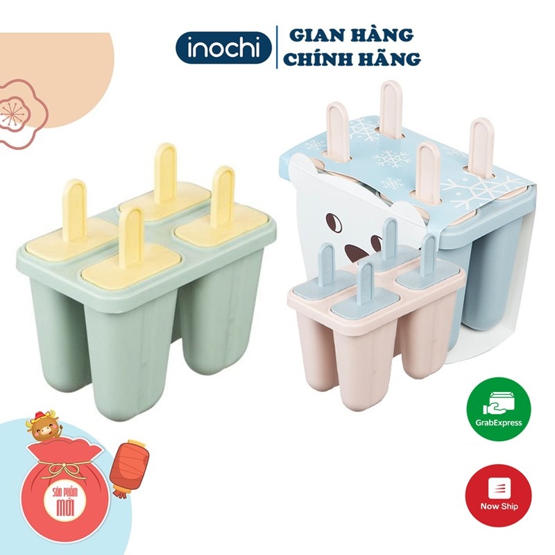 Khuôn làm kem que - khay thạch sáng tạo inochi cao cấp