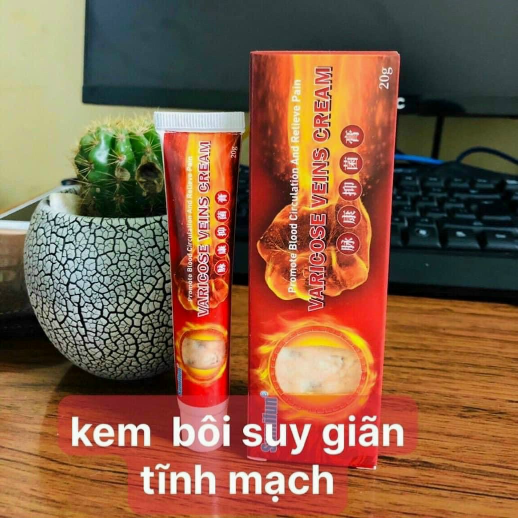 combo 10 típ kem bôi chồng suy giãn tĩnh mạch nội địa trung