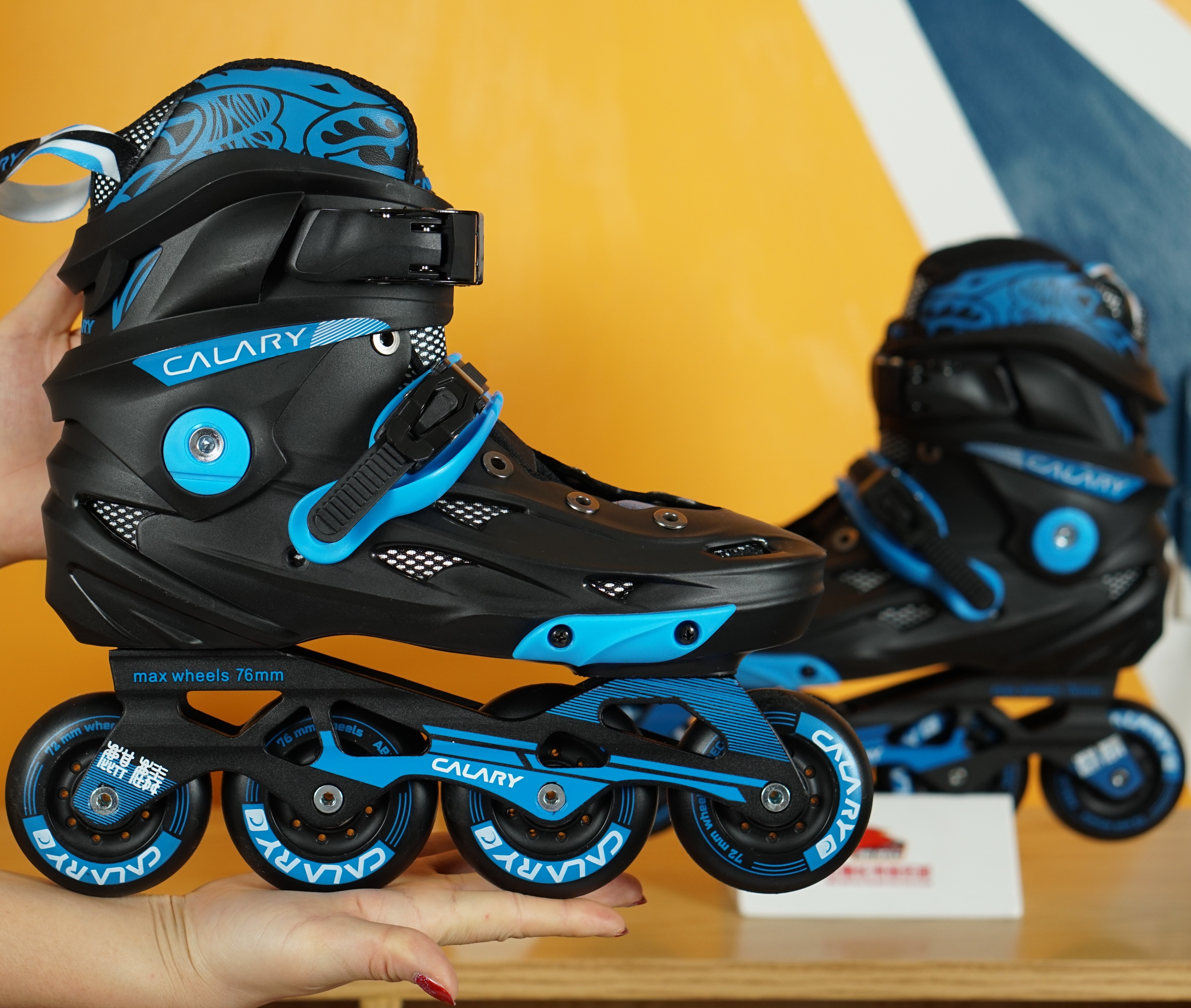 Giày Patin Calary C9 Người Lớn Tặng túi đựng giày