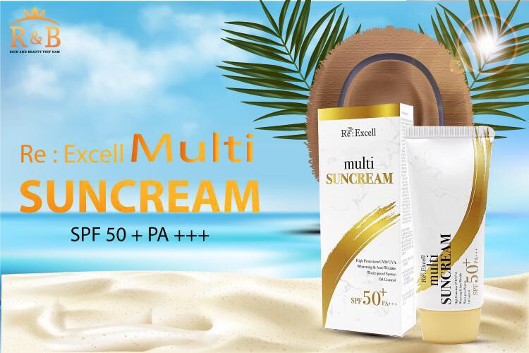 Kem chống nắng multi sun cream spf 50+/pa+++