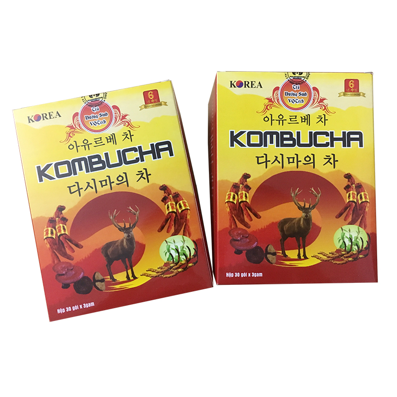 Combo 2 hộp trà dưỡng sinh kombucha