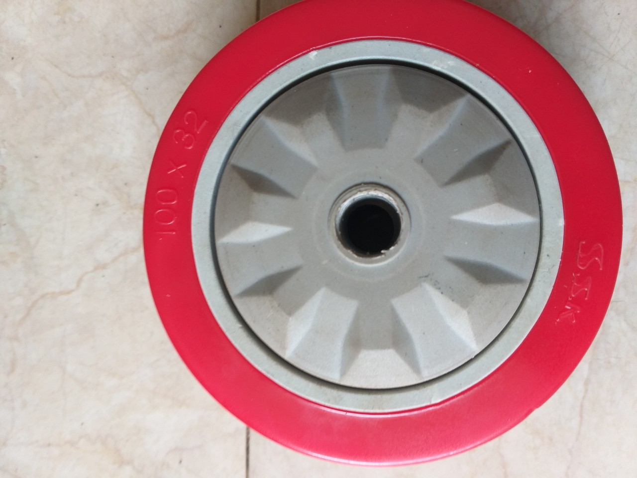 [HCM]Bộ 4 cái Bánh xe đẩy 100x32 ssk cốt 10 chịu lực