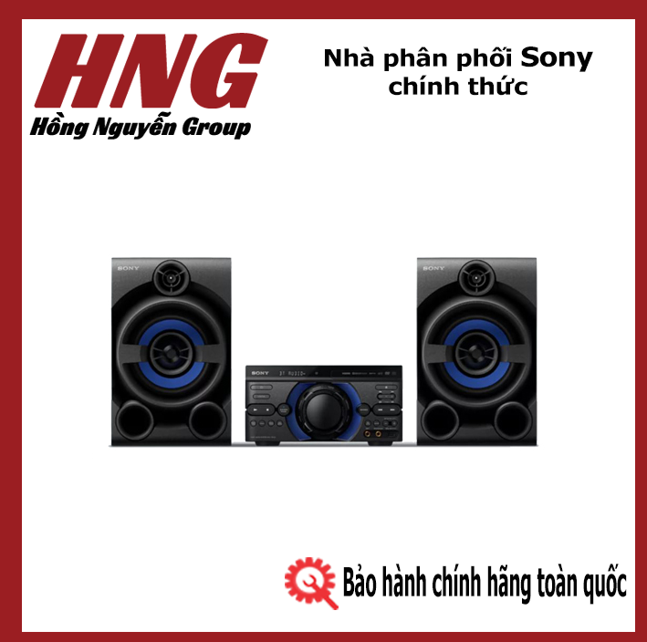 {Tặng voucher 50K}[Trả góp 0%] Dàn âm thanh Hifi Sony MHC-M40D với DVD - Hàng phân phối trực tiếp chính hãng - Bảo hành 1 năm toàn quốc