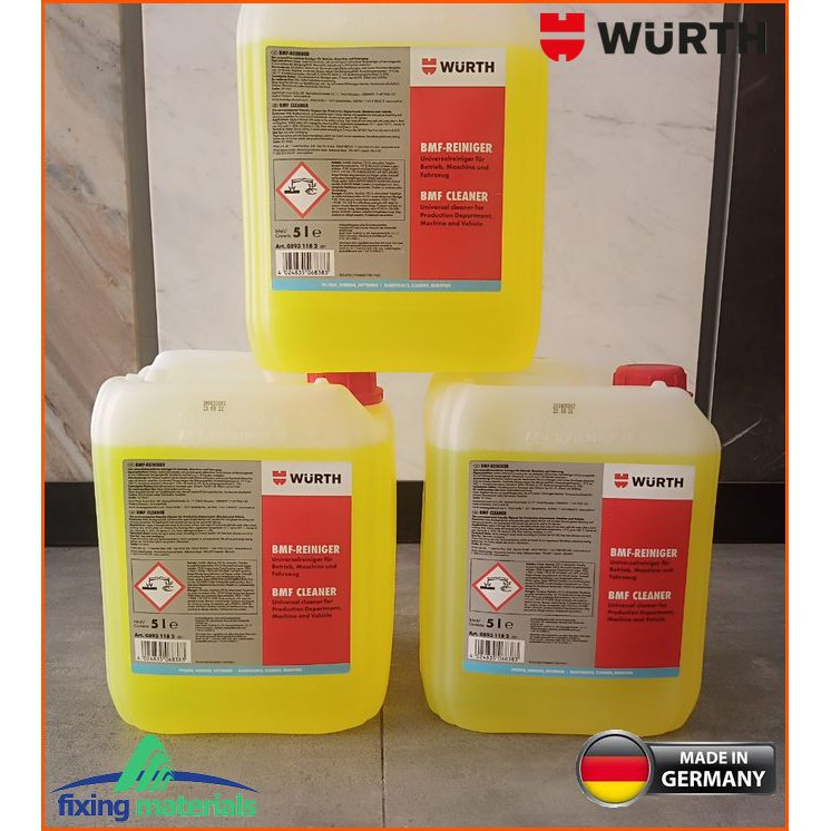 Dung dịch tẩy rửa đa năng wurth bmf cleaner- 5l