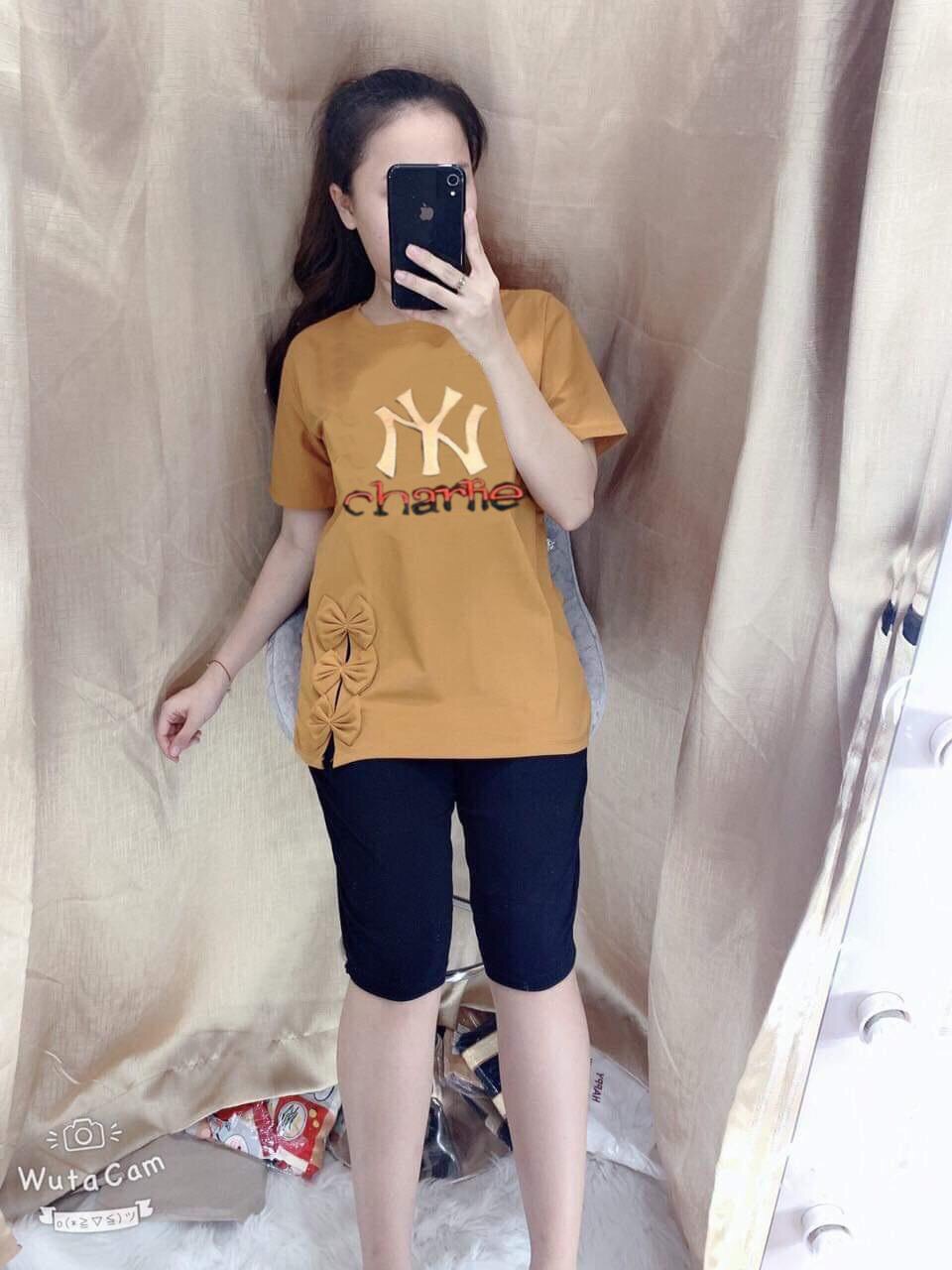 Đồ bộ lửng mặc nhà thun cotton co giãn 4 chiều / có size 70kg