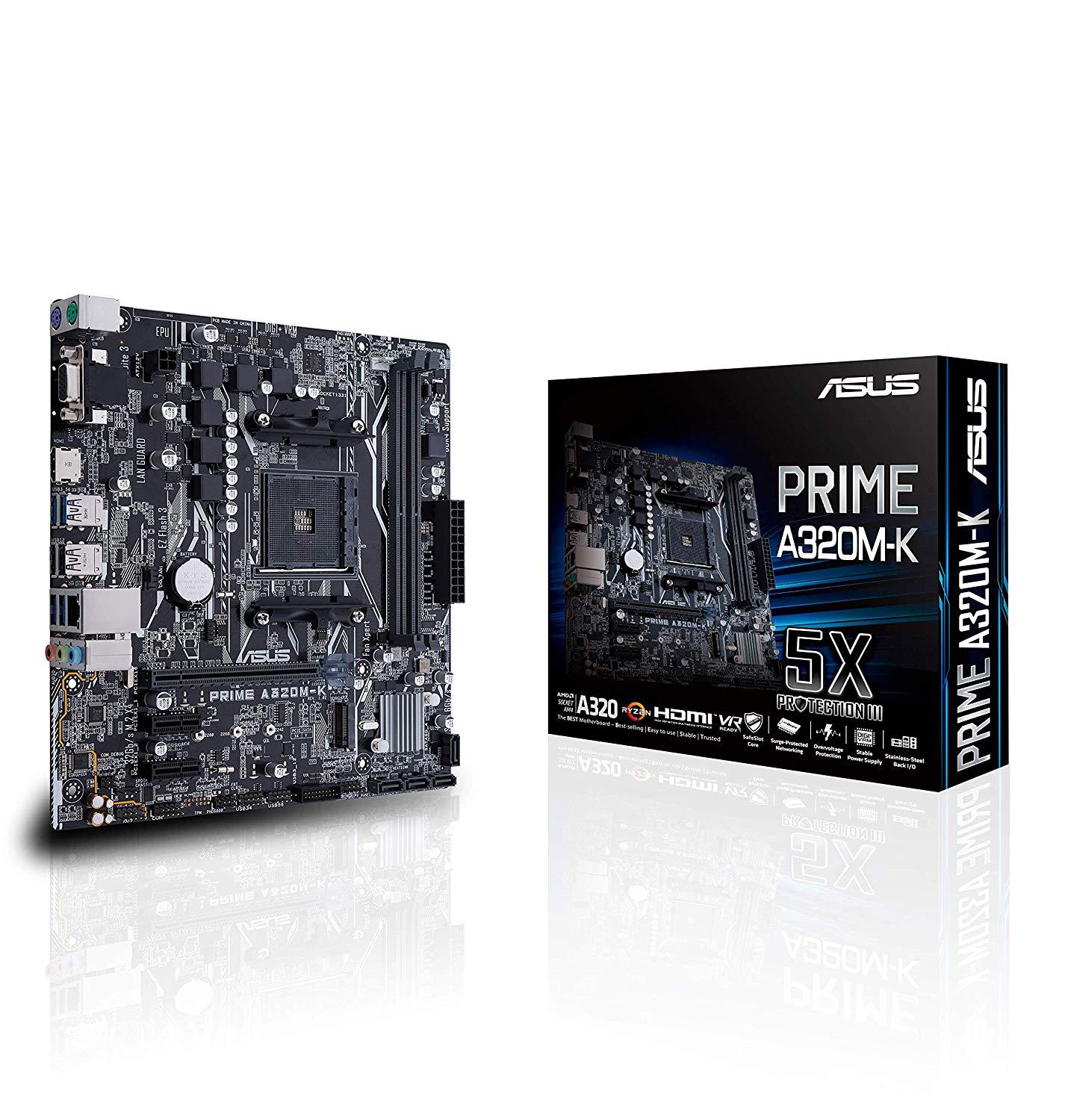 Mainboard asus prime a320m-k