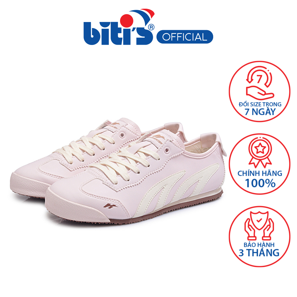 Giày Thể Thao Biti's Hunter Evo Nữ Màu Hồng Lợt HSW015500HOL