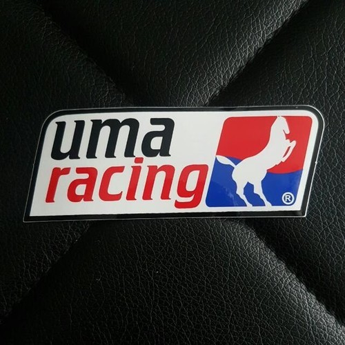 Combo 5 tem logo Uma racing - Vindecal BD