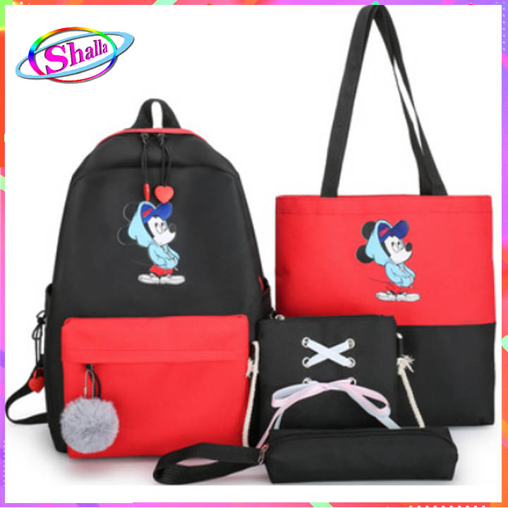 Balo nữ thời trang Set 4 túi hình chuột DF32 Shalla
