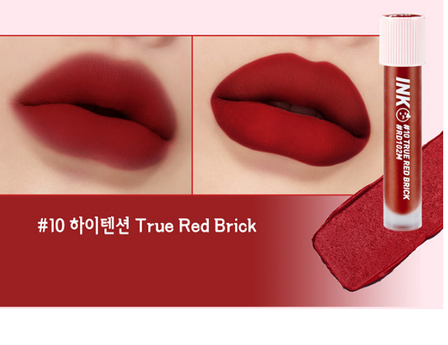 [HCM]Son Ink Kem Đỏ Nâu